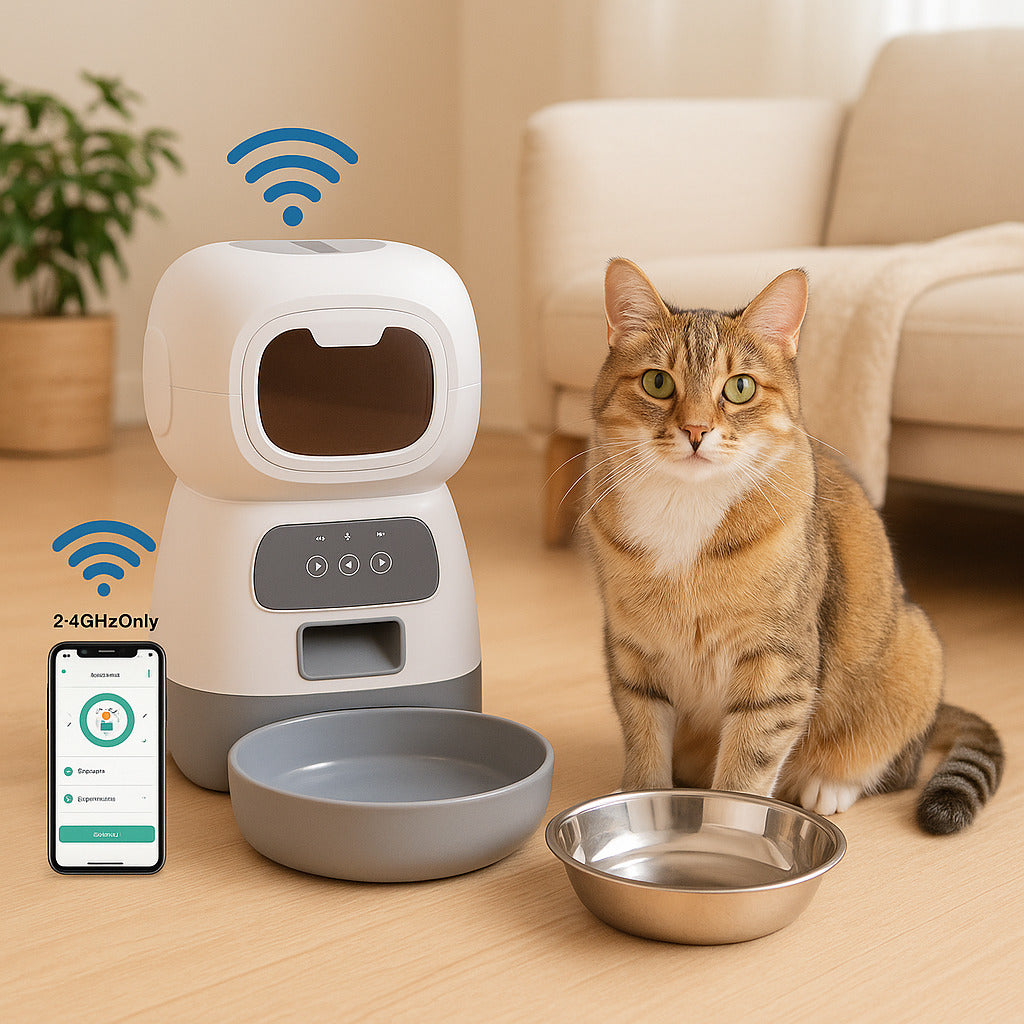 DISTRIBUTEUR CROQUETTE CHAT AUTOMATIQUE - DISCROQâ ZENâą