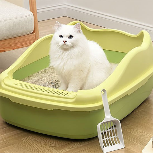 bac à litiere chat verte