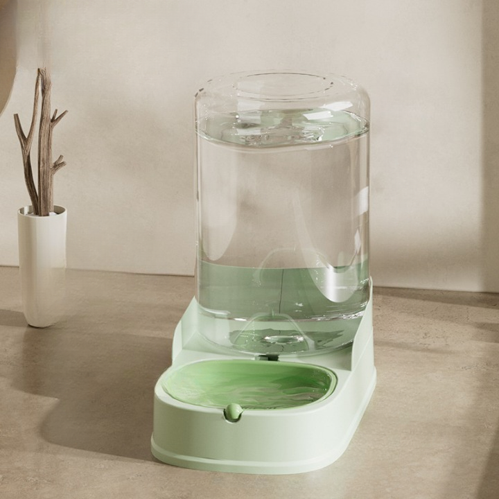 distributeur de croquettes pour chat elegance vert