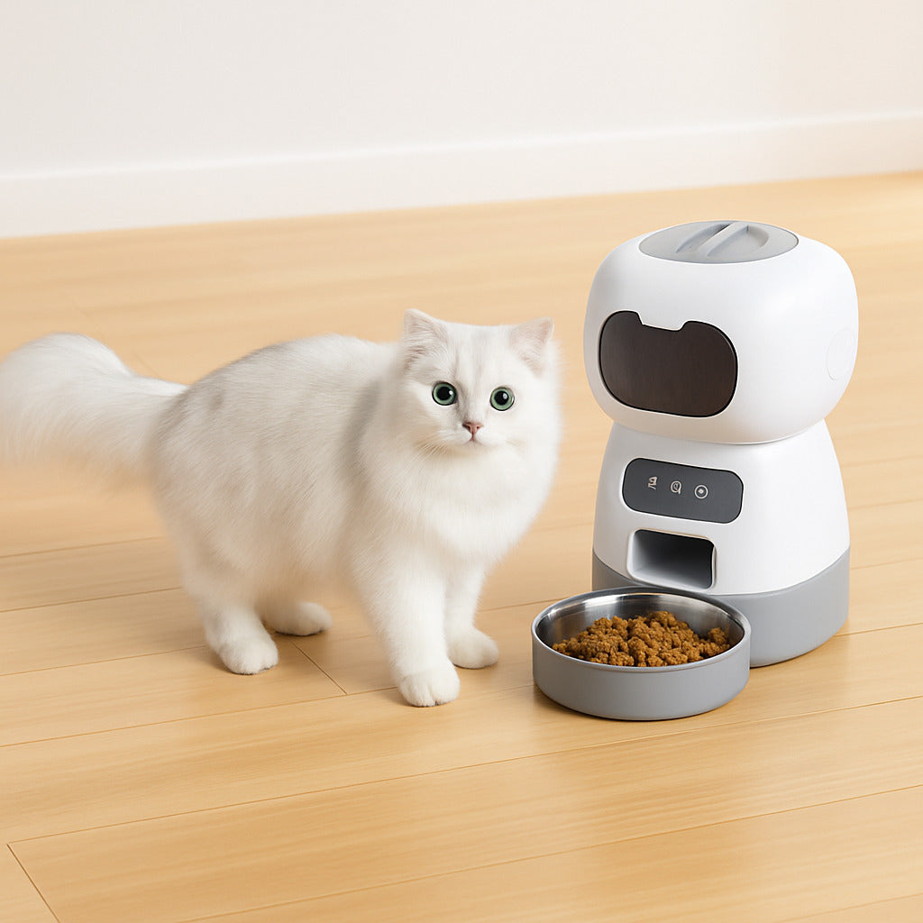 DISTRIBUTEUR CROQUETTE CHAT AUTOMATIQUE - DISCROQ’ ZEN™