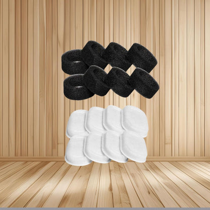 fontaine a eau chat 4 filtres noirs et blanc