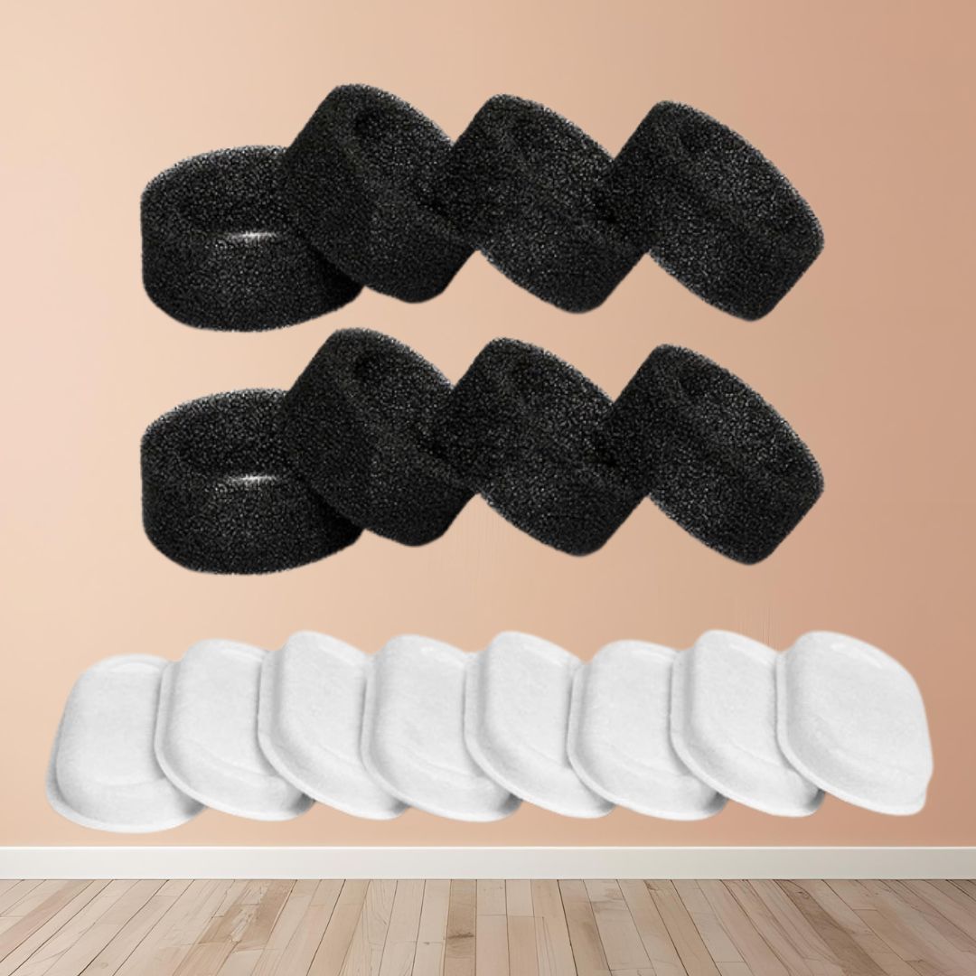 fontaine a eau chat Miaowflow 8 filtres 8 éponges