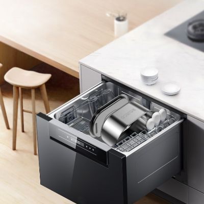 fontaine a eau chat lave-vaisselle