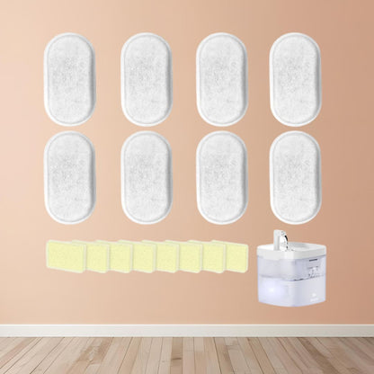 fontaine a eau pour chat 8 filtres