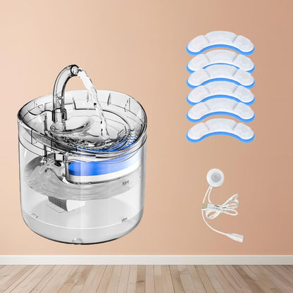 fontaine eau chat avec accessoires