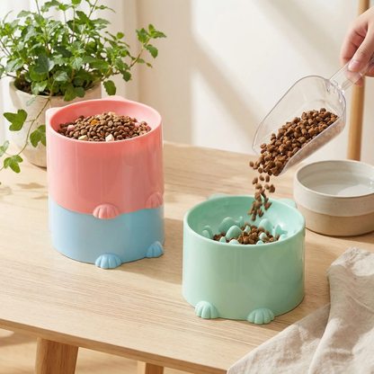 gamelle anti glouton 2 couleurs