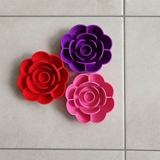 gamelle anti glouton chat trois fleurs